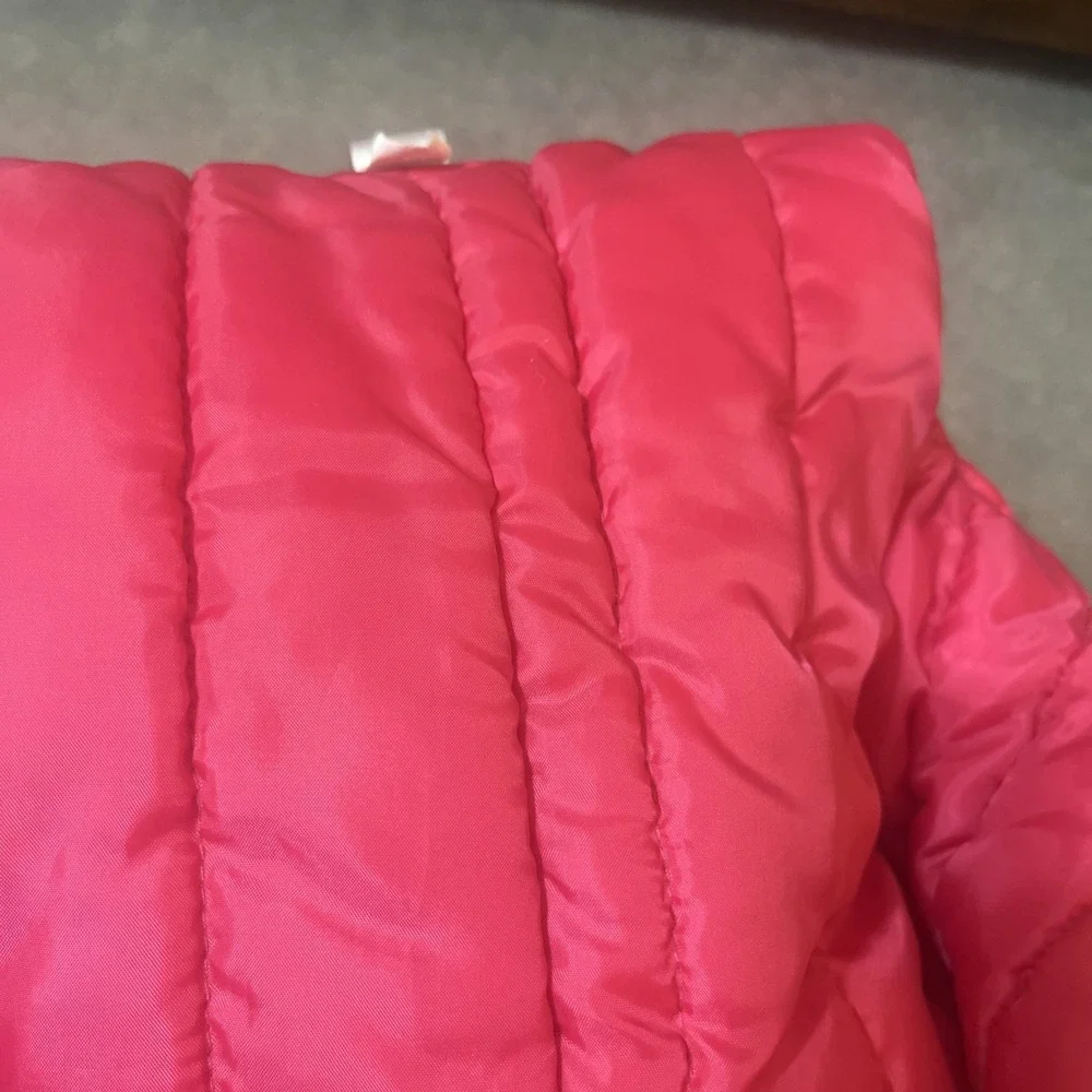 Carter's‎ Girls Pink Snow Bib Overalls Sz Large  6X Waterproof Insulated Winter